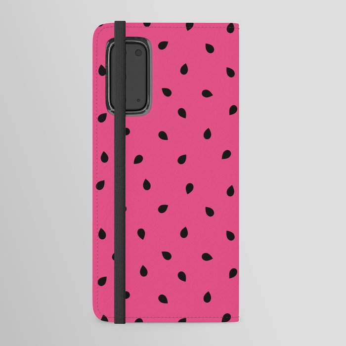 Juicy Watermelon Seeds Android Wallet Case