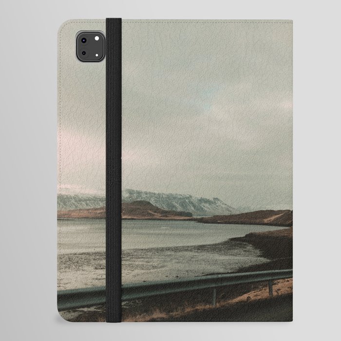 Iceland Road Landscape iPad Folio Case
