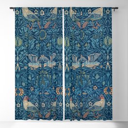 William Morris "Birds" 1. Blackout Curtain