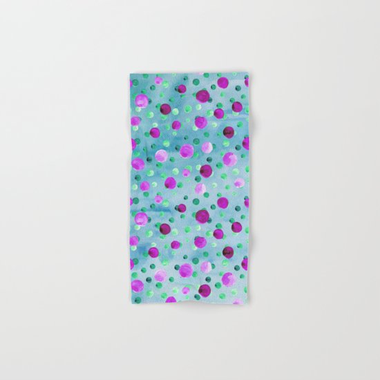 Polka Dot Pattern 10 Hand & Bath Towel