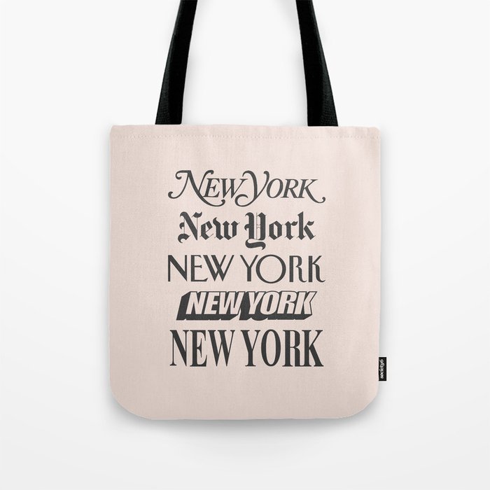 New York I Heart New York City New York Poster I Love NYC Design Home Wall Decor Tote Bag