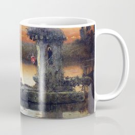 Landscape with ruins of a Catholic chapel - Enrique Serra y Auque  Mug