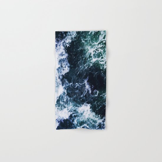 Wild ocean waves Hand & Bath Towel