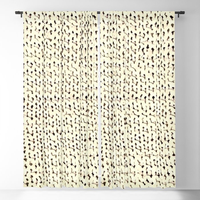 White Stockinette Blackout Curtain