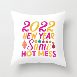 happy chinese new year 2022 Throw Pillow