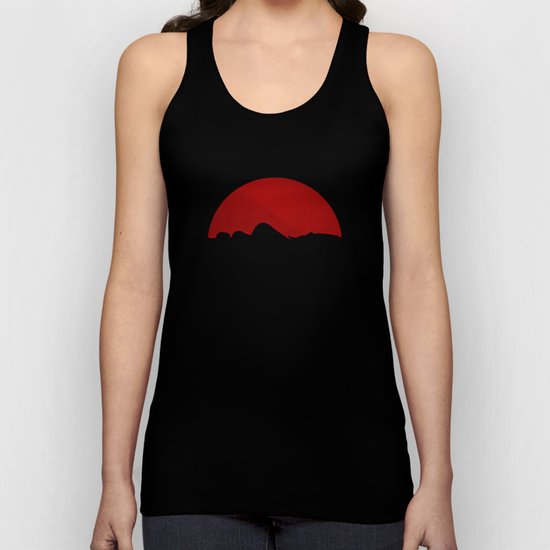 Samurai Girl Unisex Tank Top