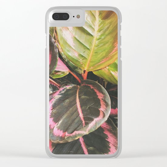 Leafy Clear iPhone Case