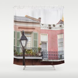 New Orleans Golden Hour in the Quarter Shower Curtain