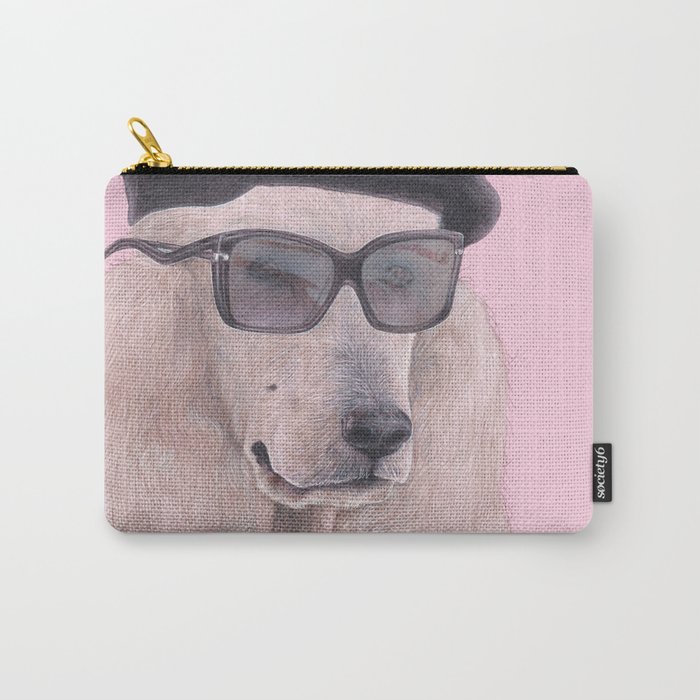 French Poodle Carry-All Pouch