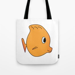 Orange fish Tote Bag