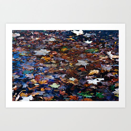 Leaves Art Print