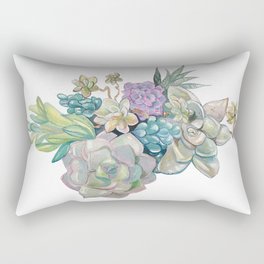 Succulents Rectangular Pillow