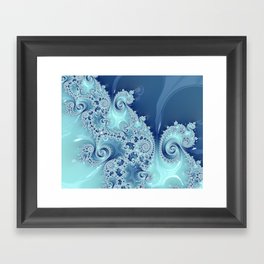 Liquid Mandelbrot Framed Art Print