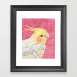 Pretty Birdie Framed Art Print