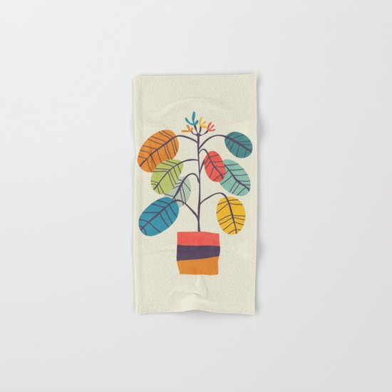Potted plant 2 Hand & Bath Towel