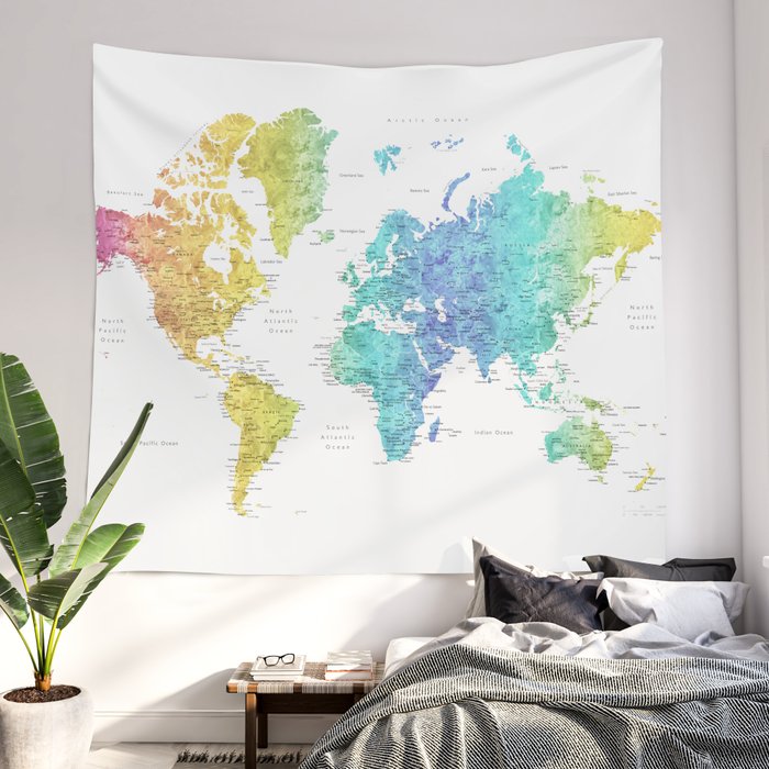Society6 online tapestry sizes
