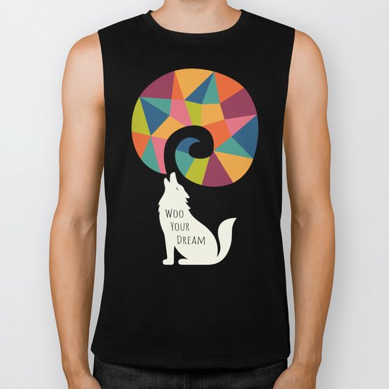 Woo Your Dream At Night Biker Tank