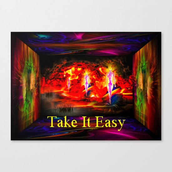 Heavenly apparition - Take It Easy Canvas Print