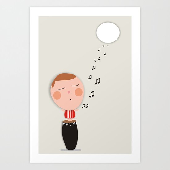 love of music Art Print