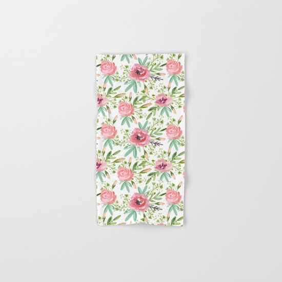 Roses Hand & Bath Towel