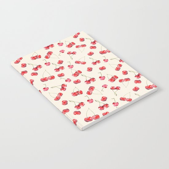 Cherry Pattern Notebook