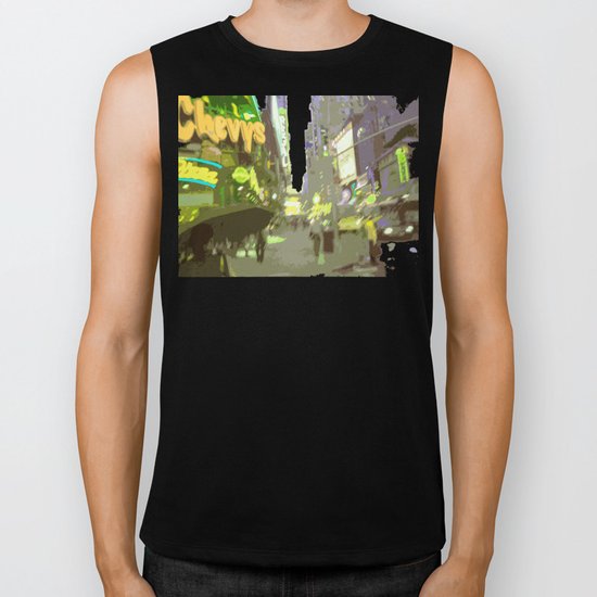 NY#7 Times Square Biker Tank