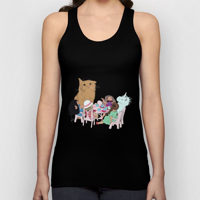 Teatime//because every cat deserves to be spoiled Tank Top