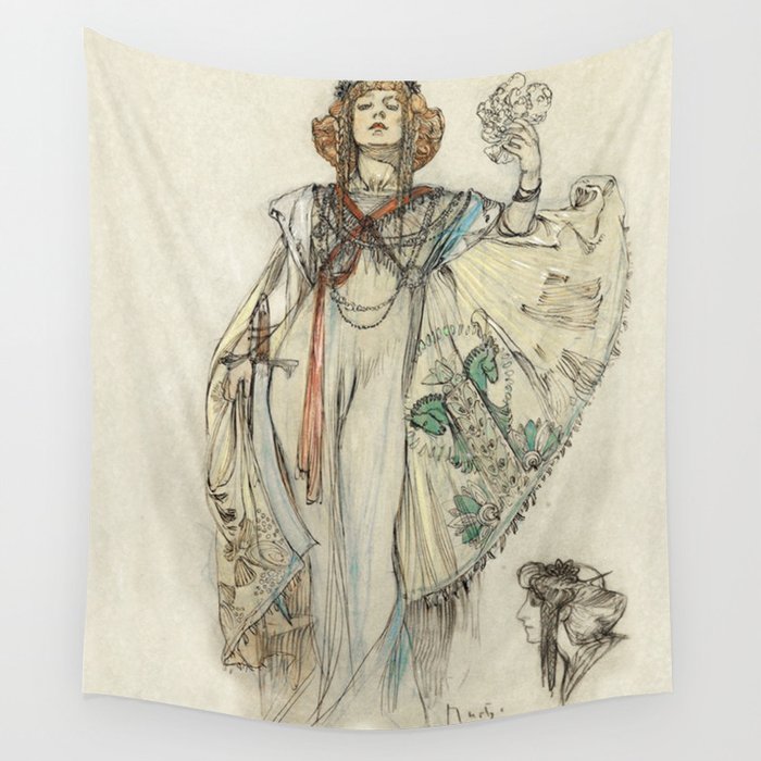 Mucha tapestry shop