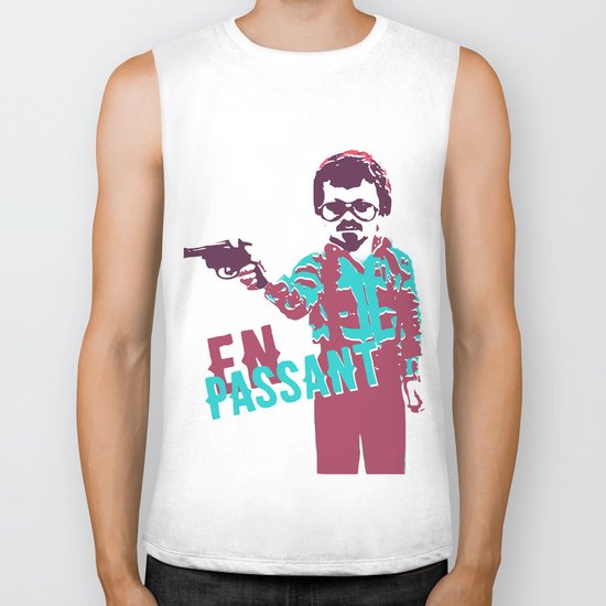 En Passant Poster Biker Tank