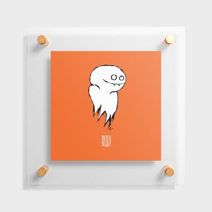 boo - the ghost Floating Acrylic Print