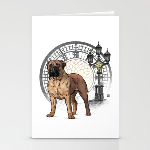 Dog Collection - England - Bullmastiff (#5) Stationery Cards
