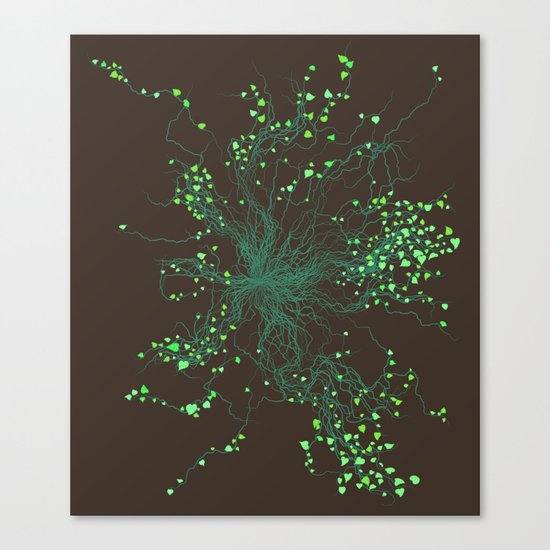 Nature will find a way Canvas Print