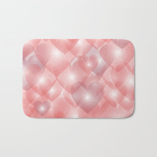 Hearts Aglow Bath Mat
