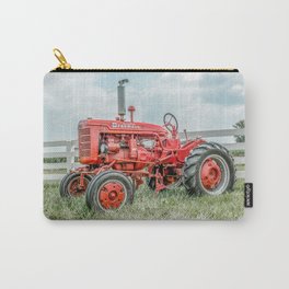 Vintage Farmall A Red Tractor Carry-All Pouch | Farming, Country, Tractor, Utility, Deering, Farm, Red Tractor, Agriculture, Nostalgia, A 