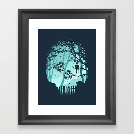 Don't Look Back In Anger Framed Art Print