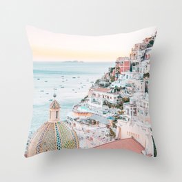 Dreaming of Amalfi Throw Pillow