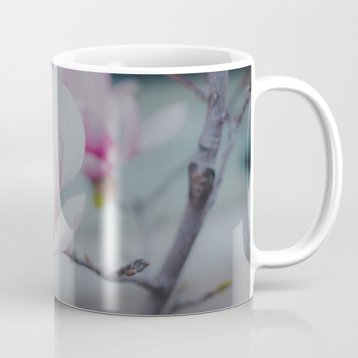 White Magnolia Photo Coffee Mug