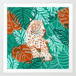 Jaguar Totem Art Print