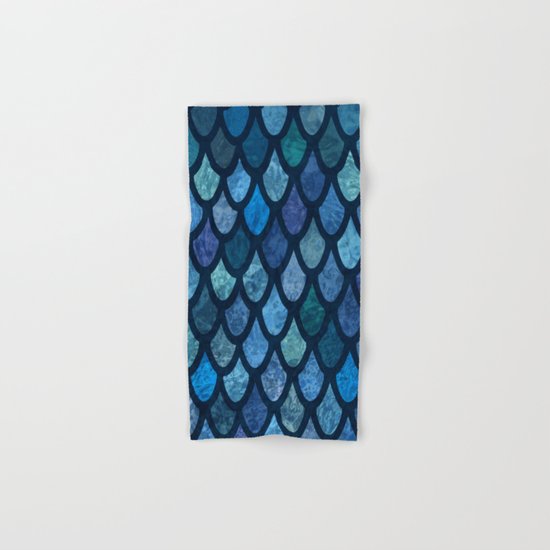 Scales Hand & Bath Towel