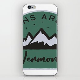 Vermont Mountains are Calling iPhone Skin