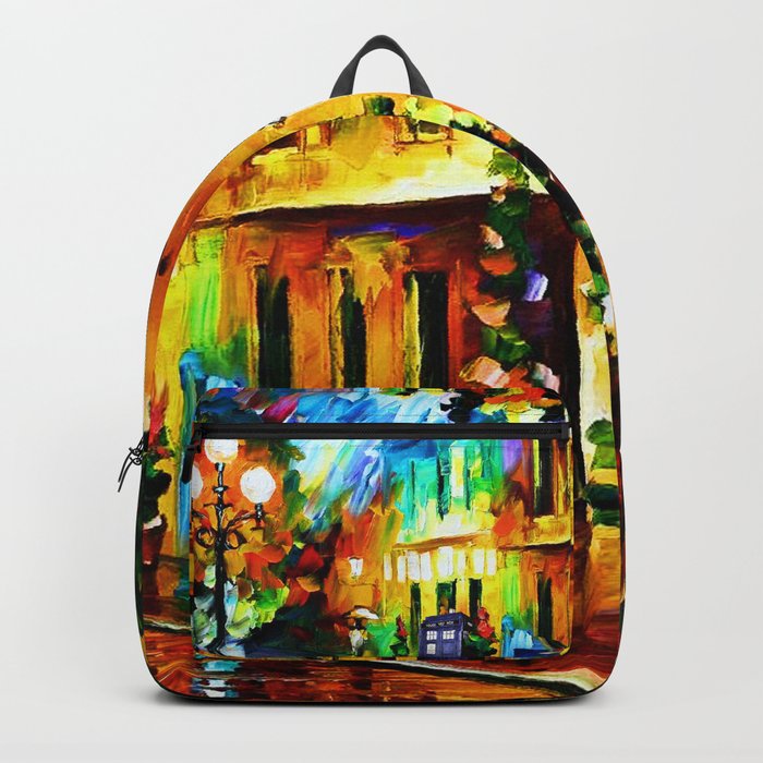 Tardis Art And The Light Street Backpack