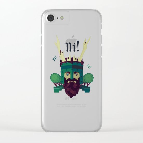 NI! Clear iPhone Case