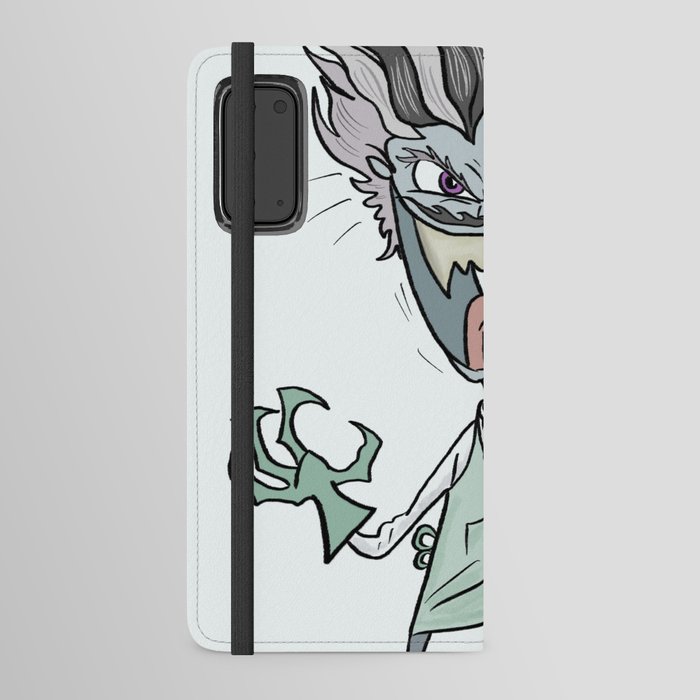 Mad scientist Android Wallet Case