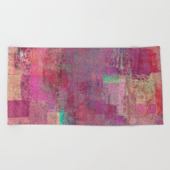 Lake Retba (Lac Rose) Beach Towel