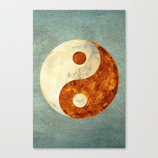 Mars & Venus Canvas Print
