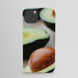Mexico Photography - Two Avocados Cut In Half iPhone Case