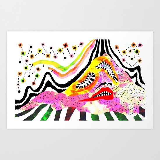 "Melophobia" by Steven Fiche Art Print