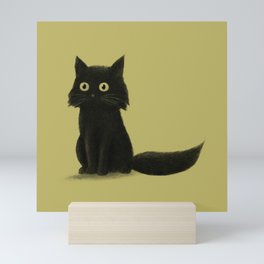Sitting Cat Mini Art Print