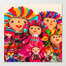 rag doll mexican Canvas Print