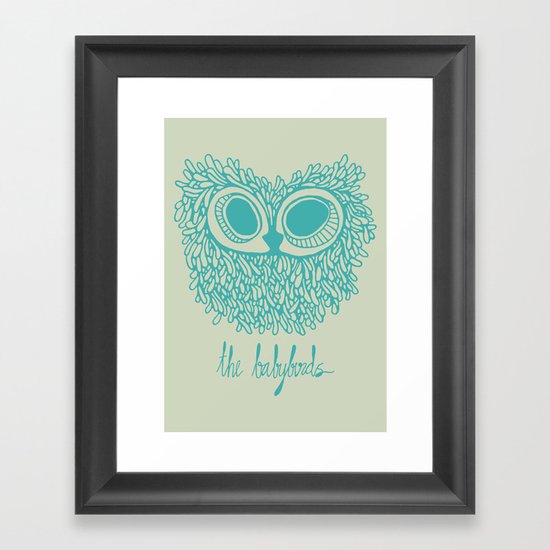 The Babybirds Owl Framed Art Print
